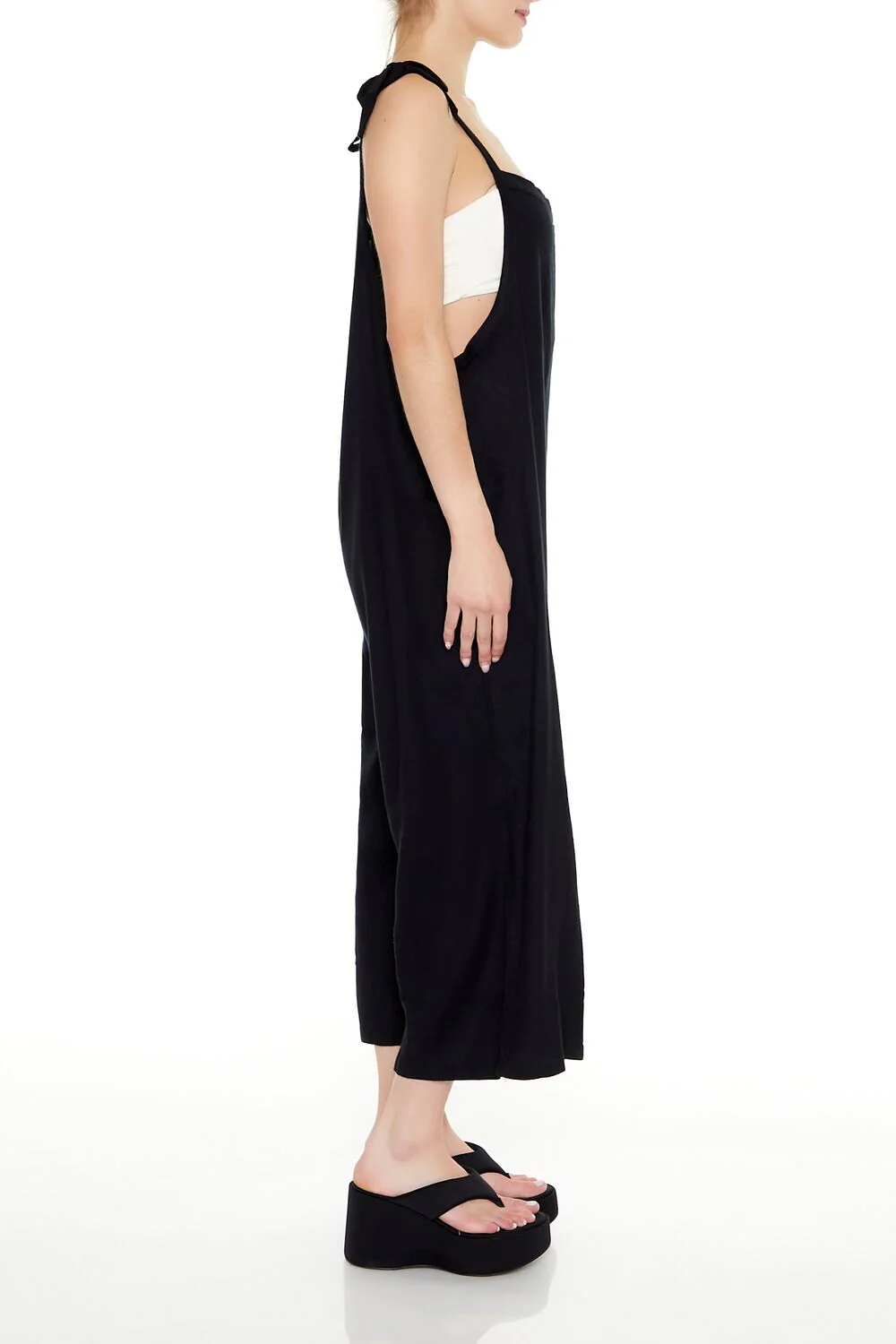 Relaxed Tie-Strap Jumpsuit - Image 4