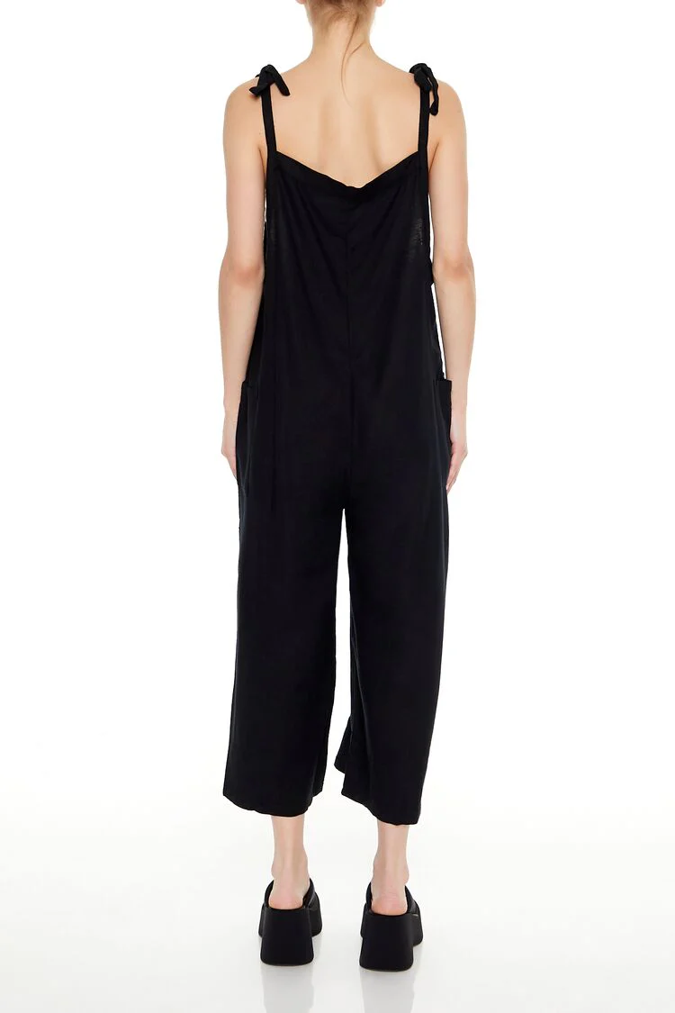 Relaxed Tie-Strap Jumpsuit - Image 5