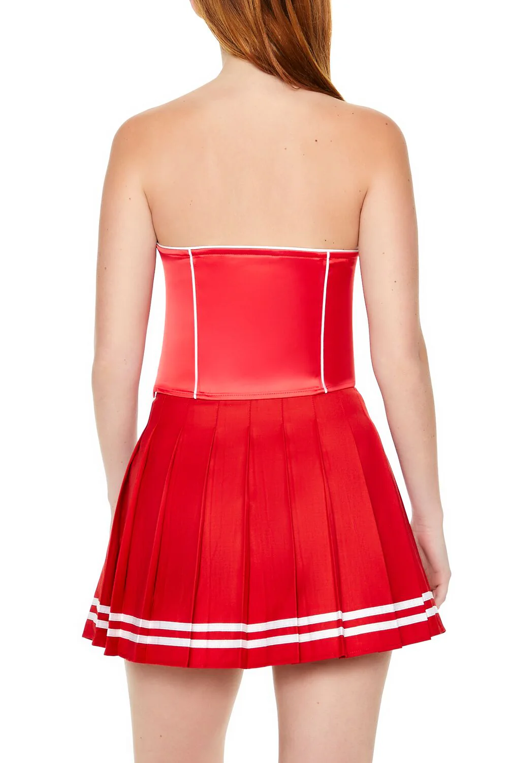 Satin Tube Crop Top - Image 6
