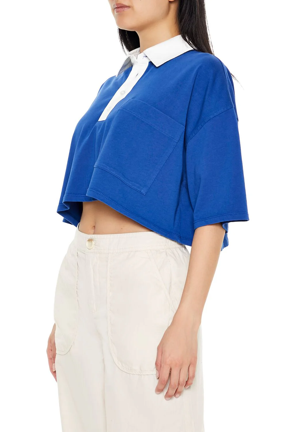 Cropped Rugby Shirt - Image 10