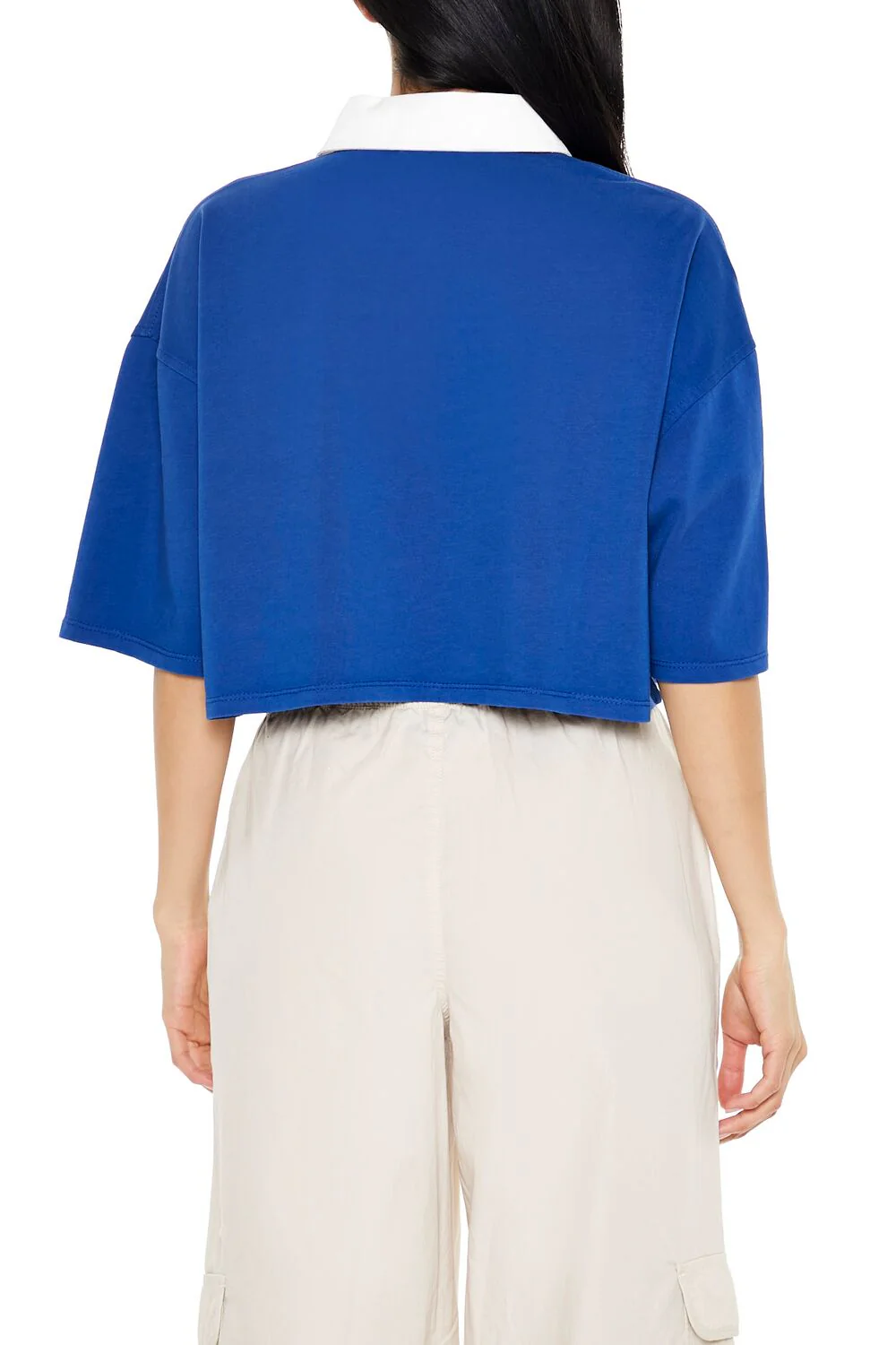 Cropped Rugby Shirt - Image 12