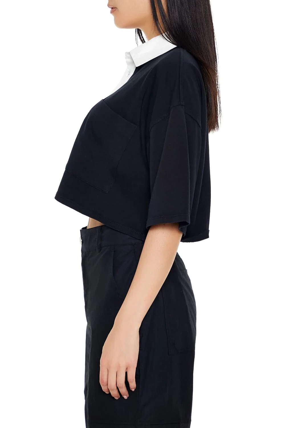 Cropped Rugby Shirt - Image 5