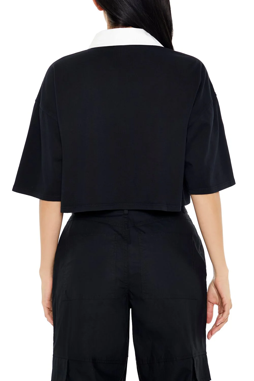 Cropped Rugby Shirt - Image 6