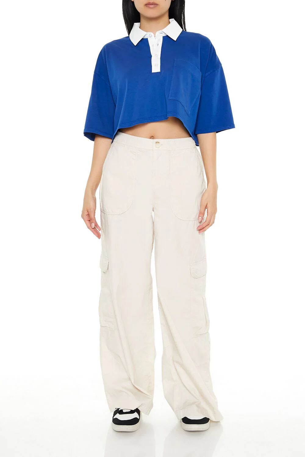 Cropped Rugby Shirt - Image 8