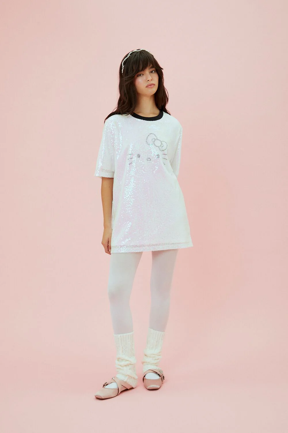 Hello Kitty Sequin Tee - Image 2