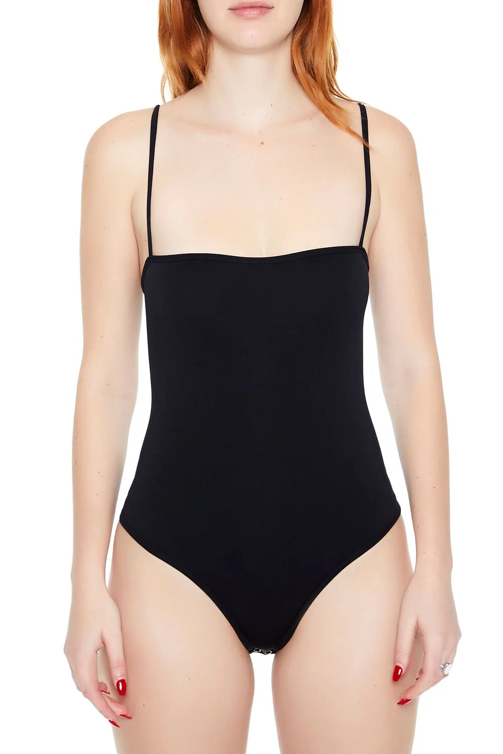 Seamless Thong Cami Bodysuit - Image 3