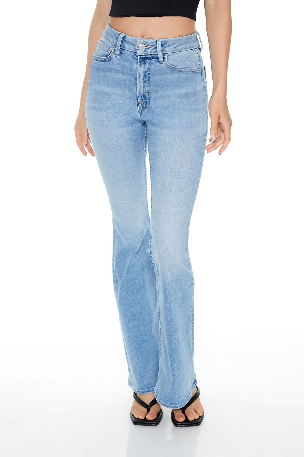 Curvy High-Rise Flare Jeans - Image 2