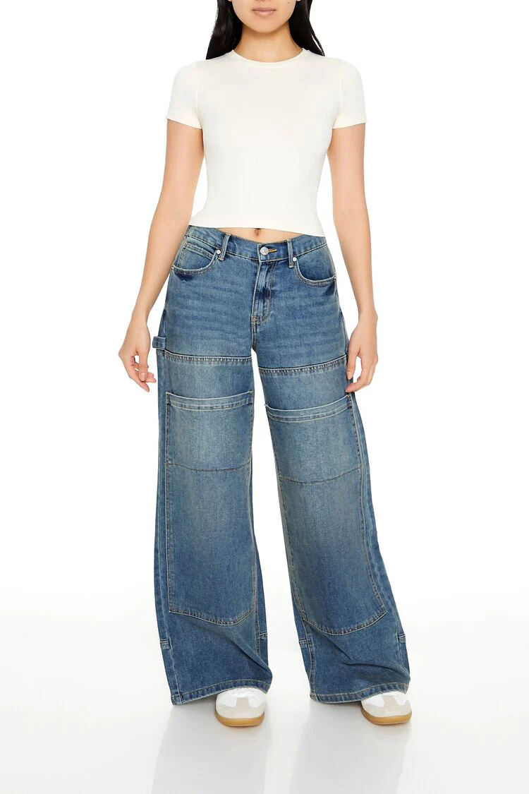 Seamless Cropped Tee - Image 2
