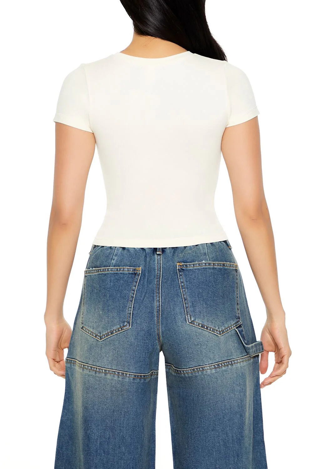 Seamless Cropped Tee - Image 5