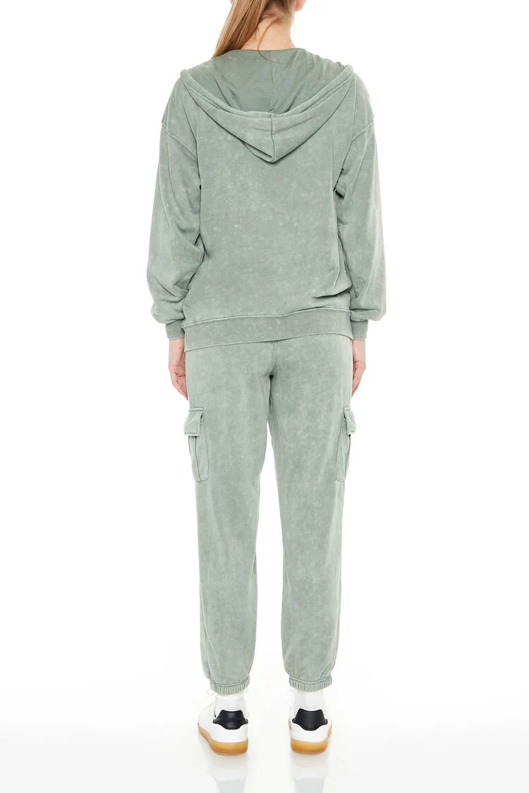 Mineral Wash Cargo Joggers - Image 3