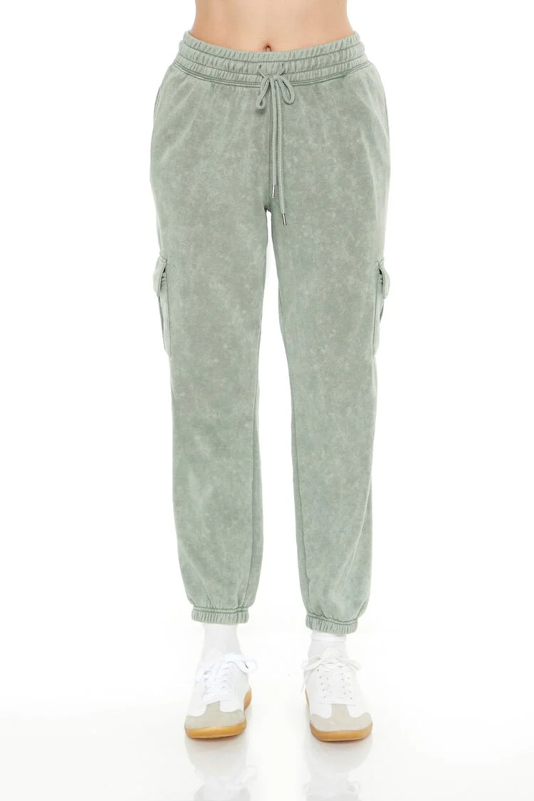 Mineral Wash Cargo Joggers - Image 4