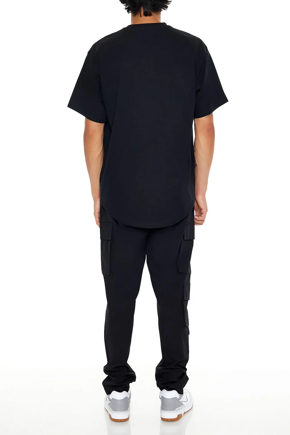 Slim-Fit Drawstring Cargo Joggers - Image 4