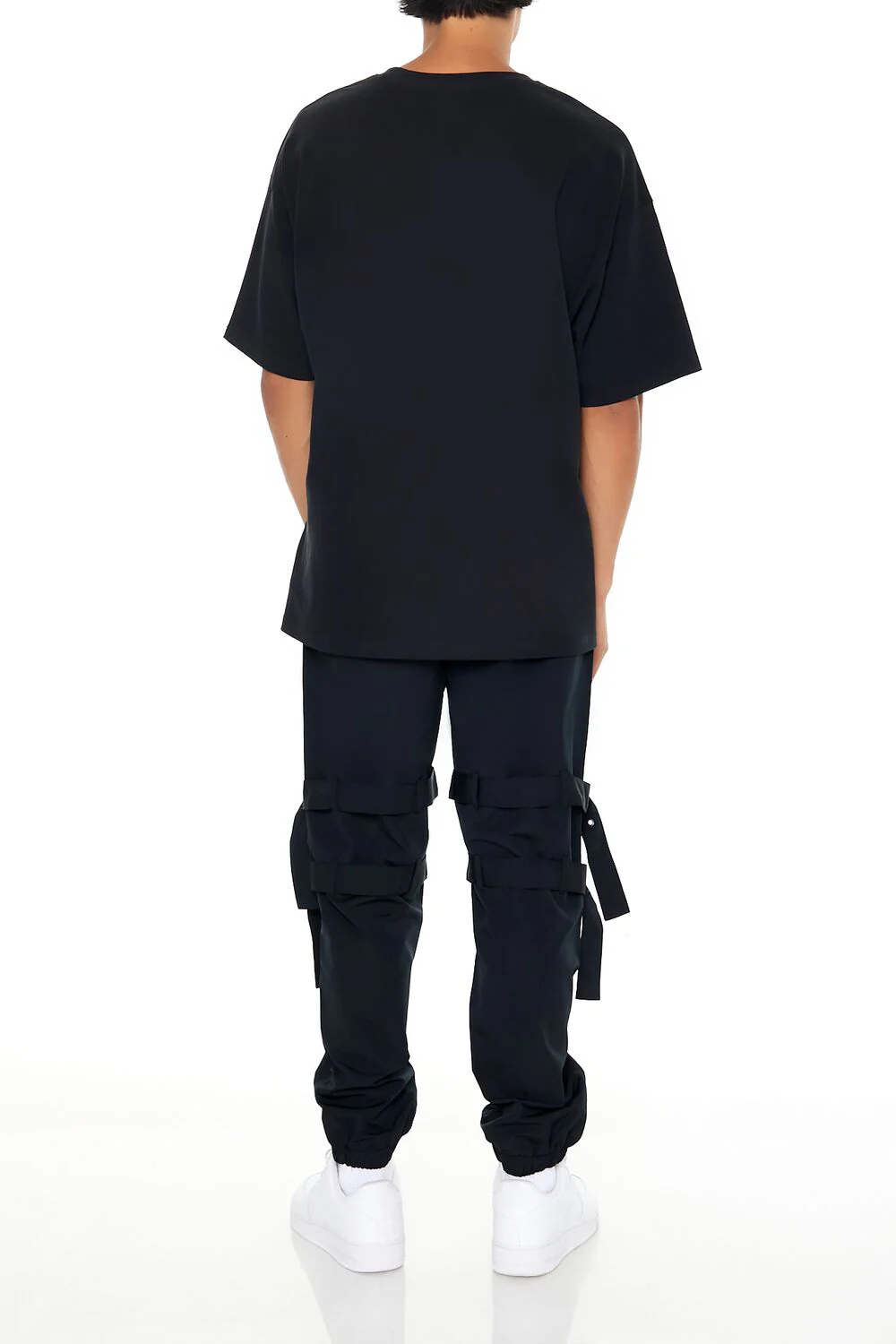 Buckled Drawstring Joggers - Image 4