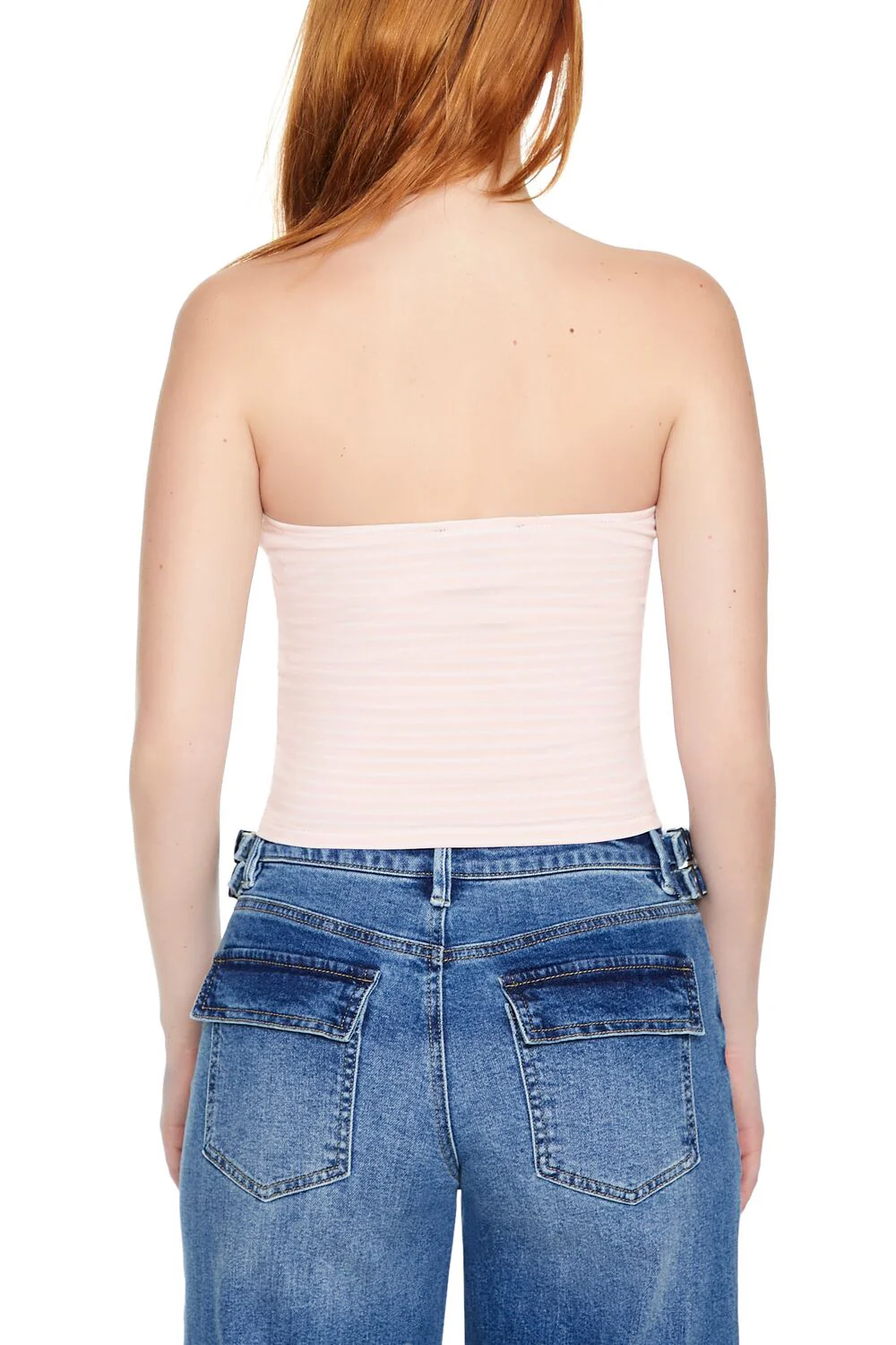 Striped Tube Crop Top - Image 6