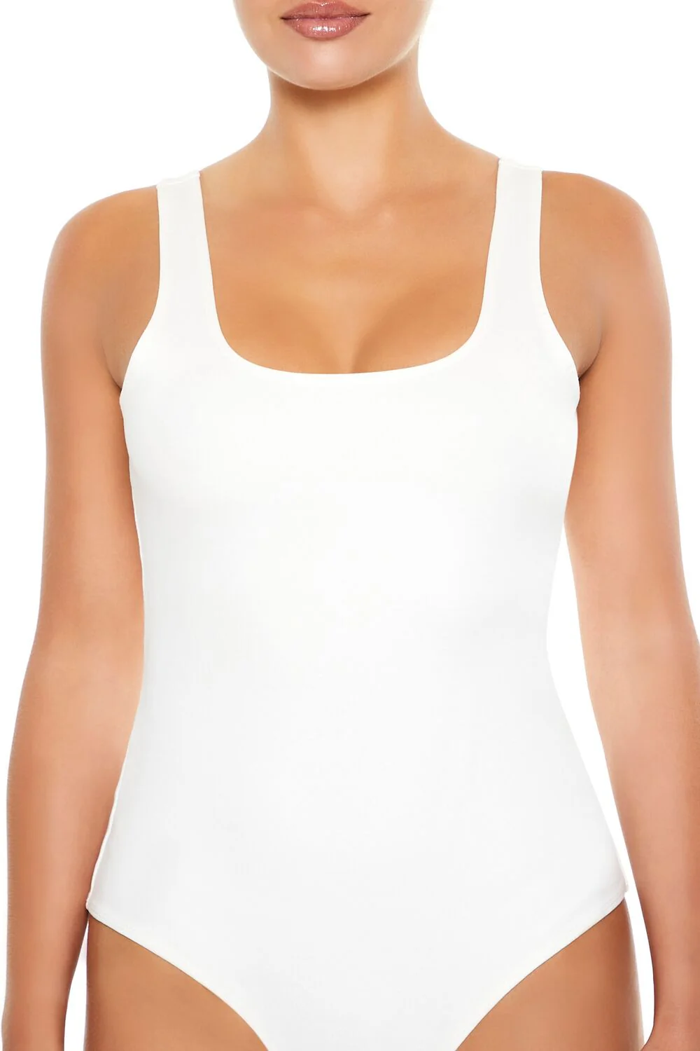 Ponte Knit Tank Bodysuit - Image 10