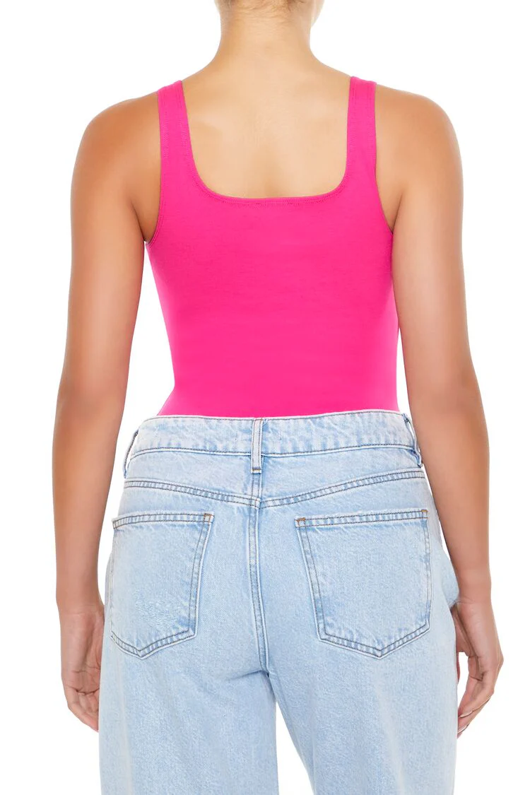 Ponte Knit Tank Bodysuit - Image 13