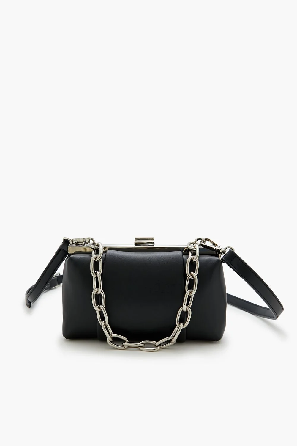 Faux Leather Clutch Bag - Image 4