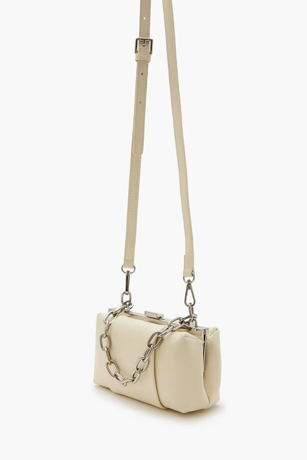 Faux Leather Clutch Bag - Image 6