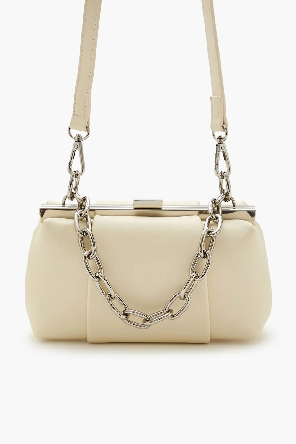 Faux Leather Clutch Bag - Image 8