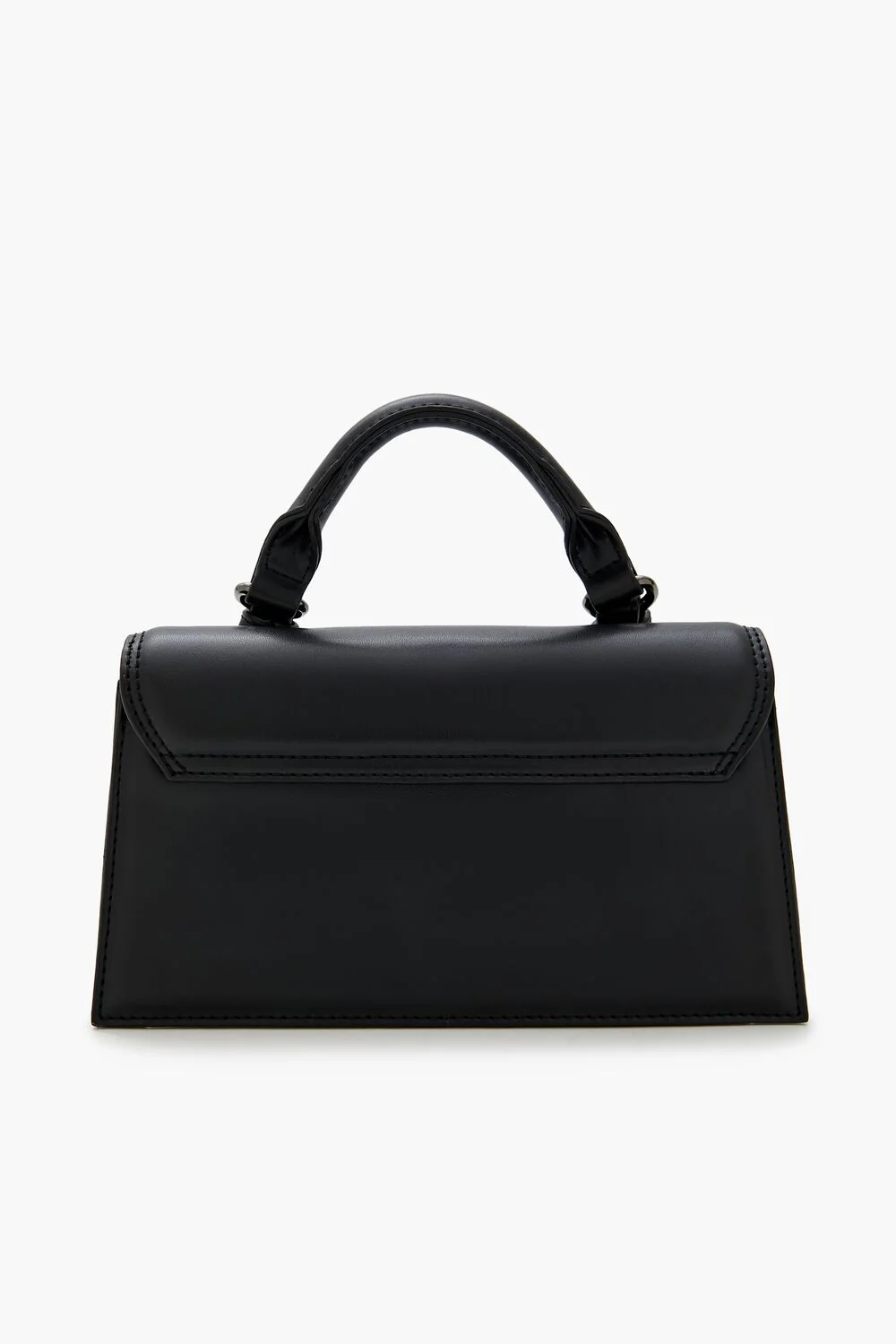 Buckled Faux Leather Crossbody Bag - Image 5