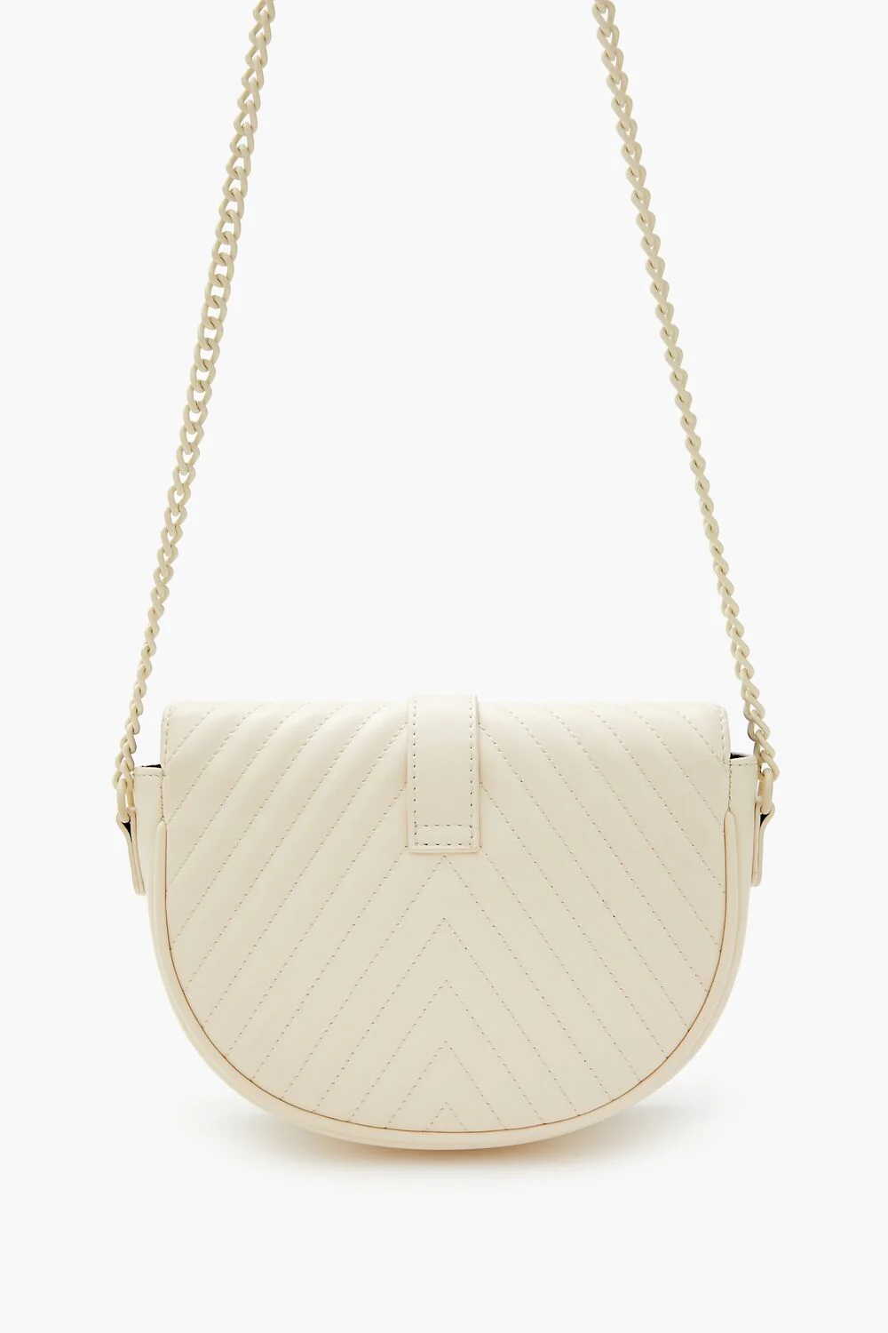 Quilted Crescent Crossbody Bag - Image 4