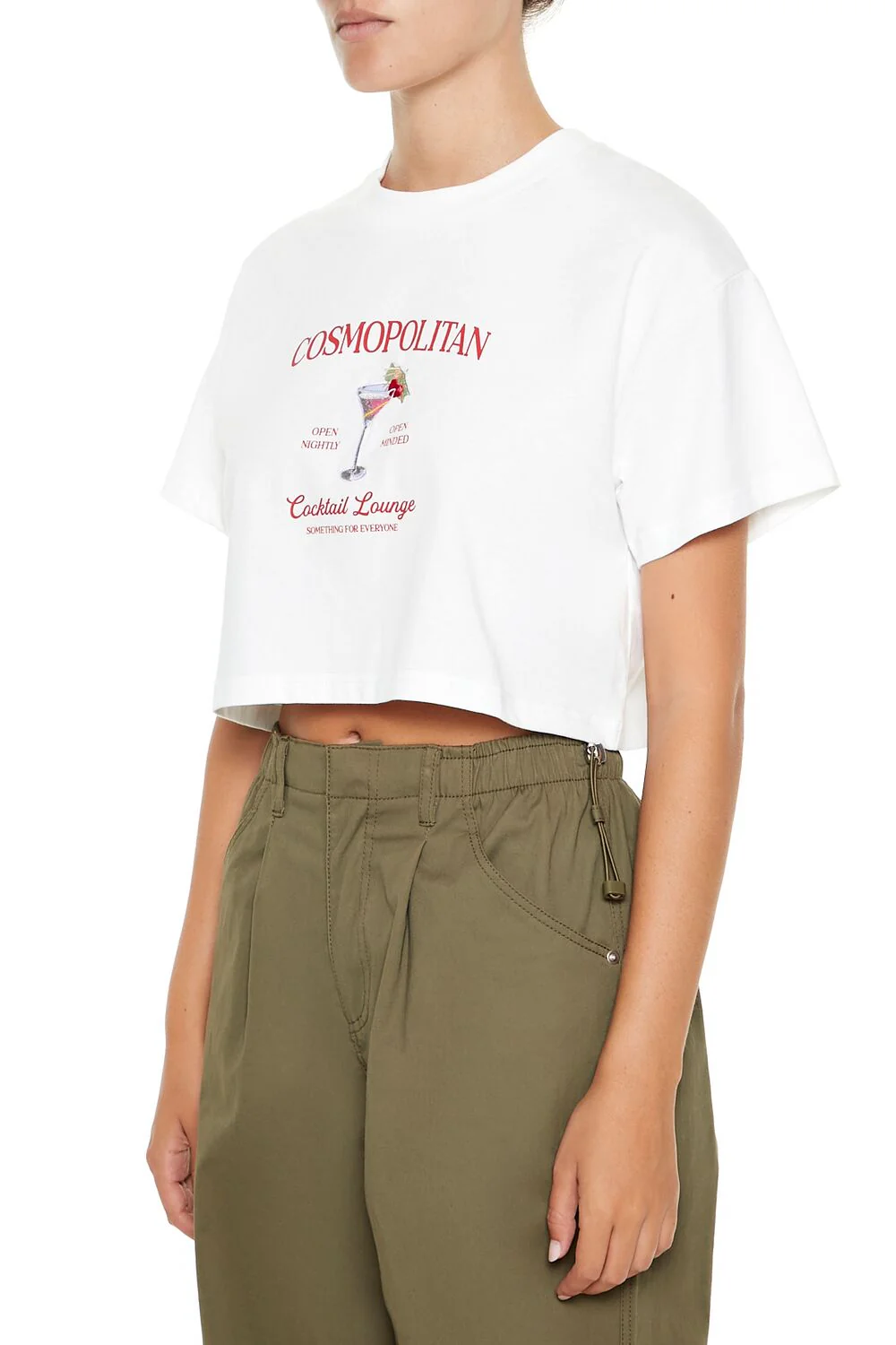 Cosmopolitan Cocktail Cropped Tee - Image 4