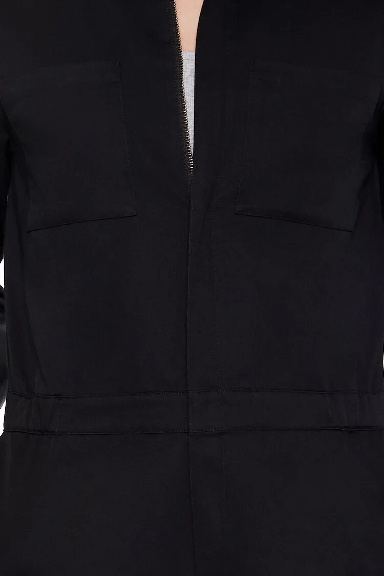 Straight-Leg Zip-Up Coveralls - Image 5