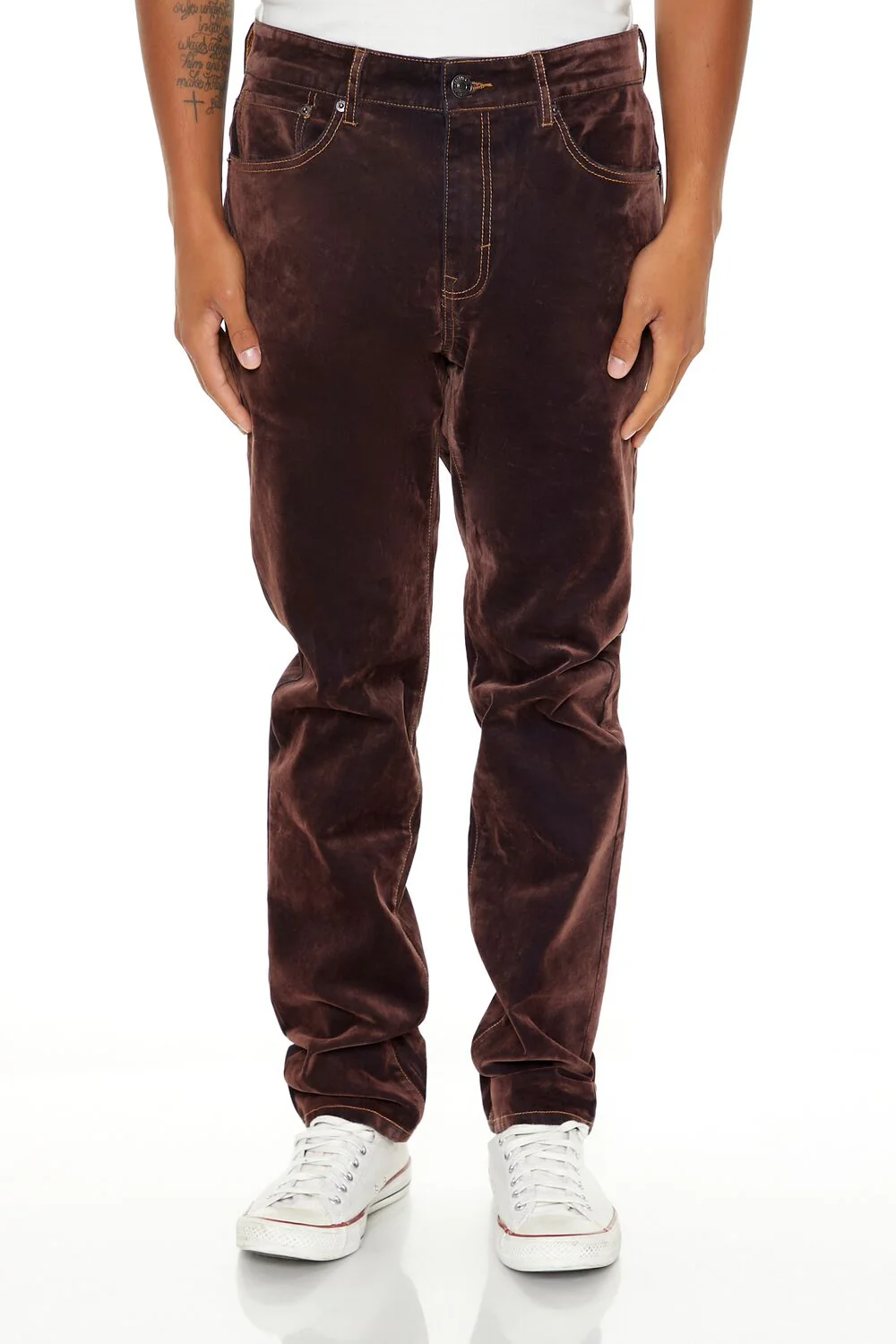 Textured Slim-Fit Jeans - Image 2