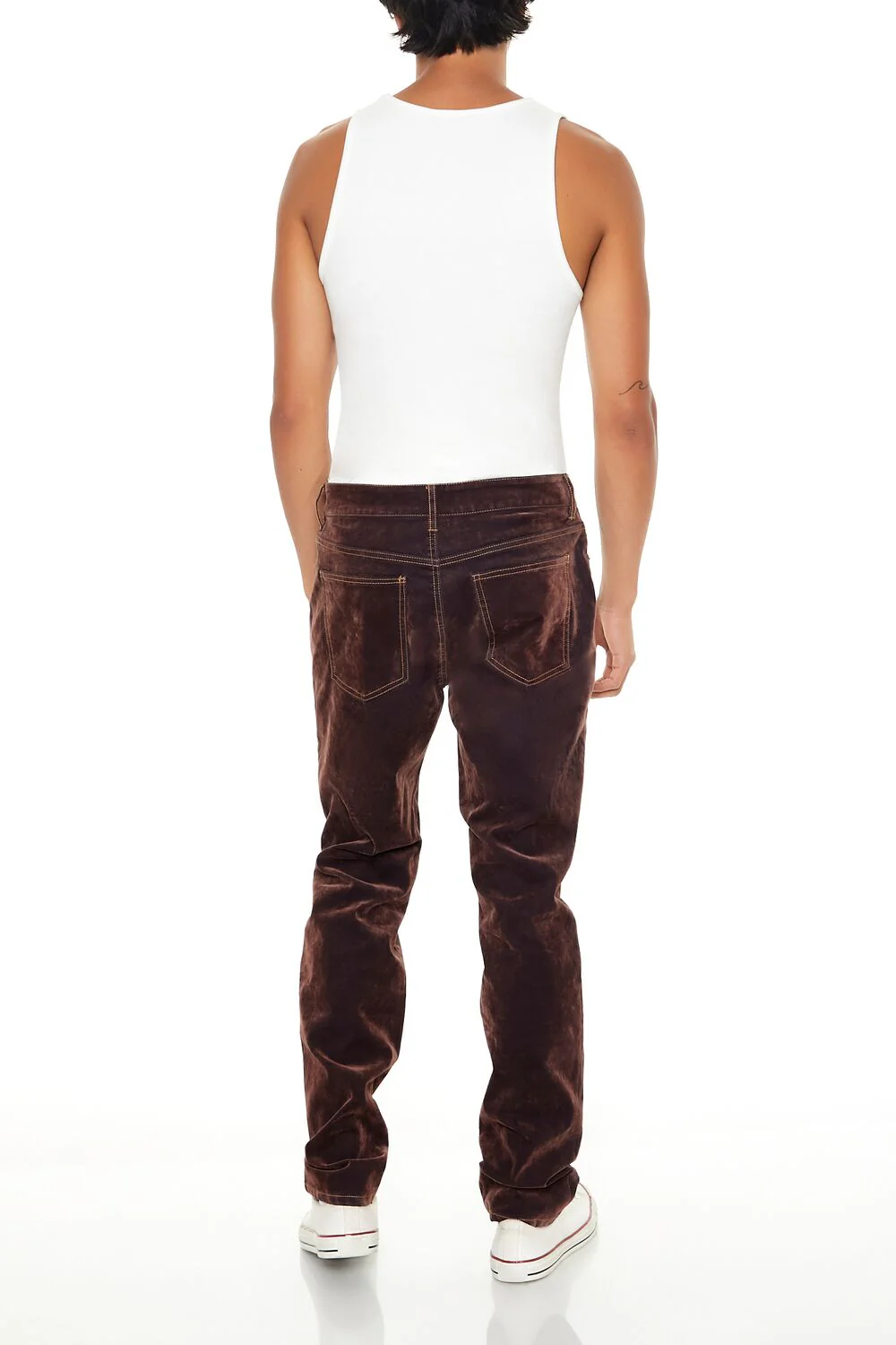 Textured Slim-Fit Jeans - Image 3