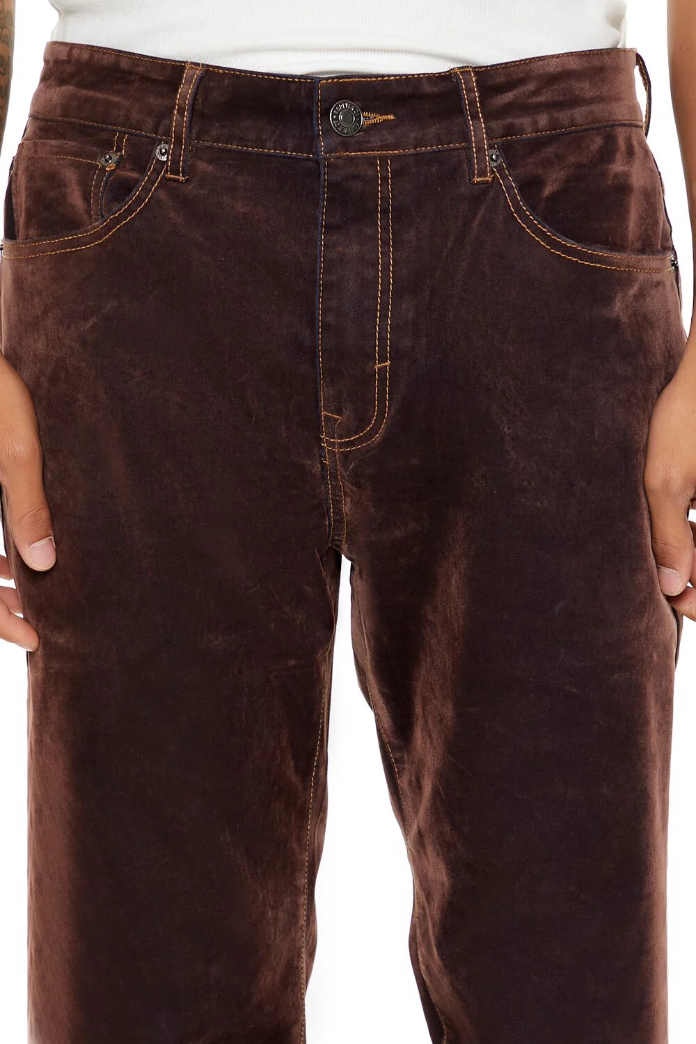 Textured Slim-Fit Jeans - Image 4
