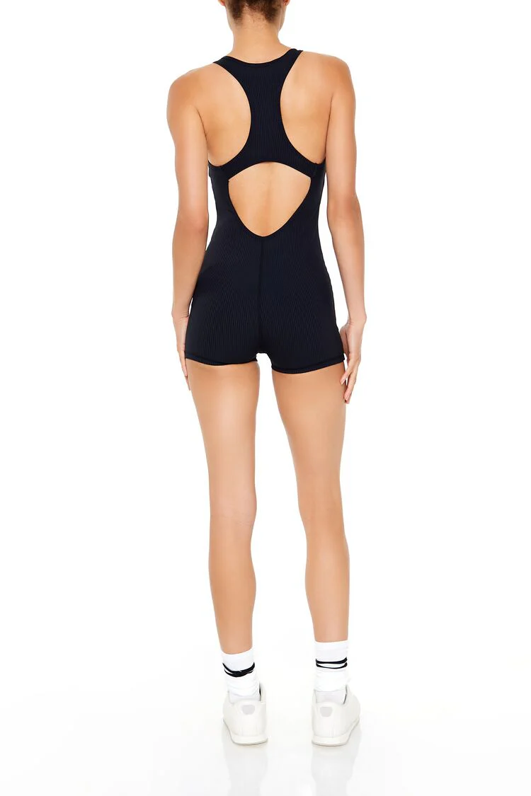 Active Racerback Cutout Romper - Image 4