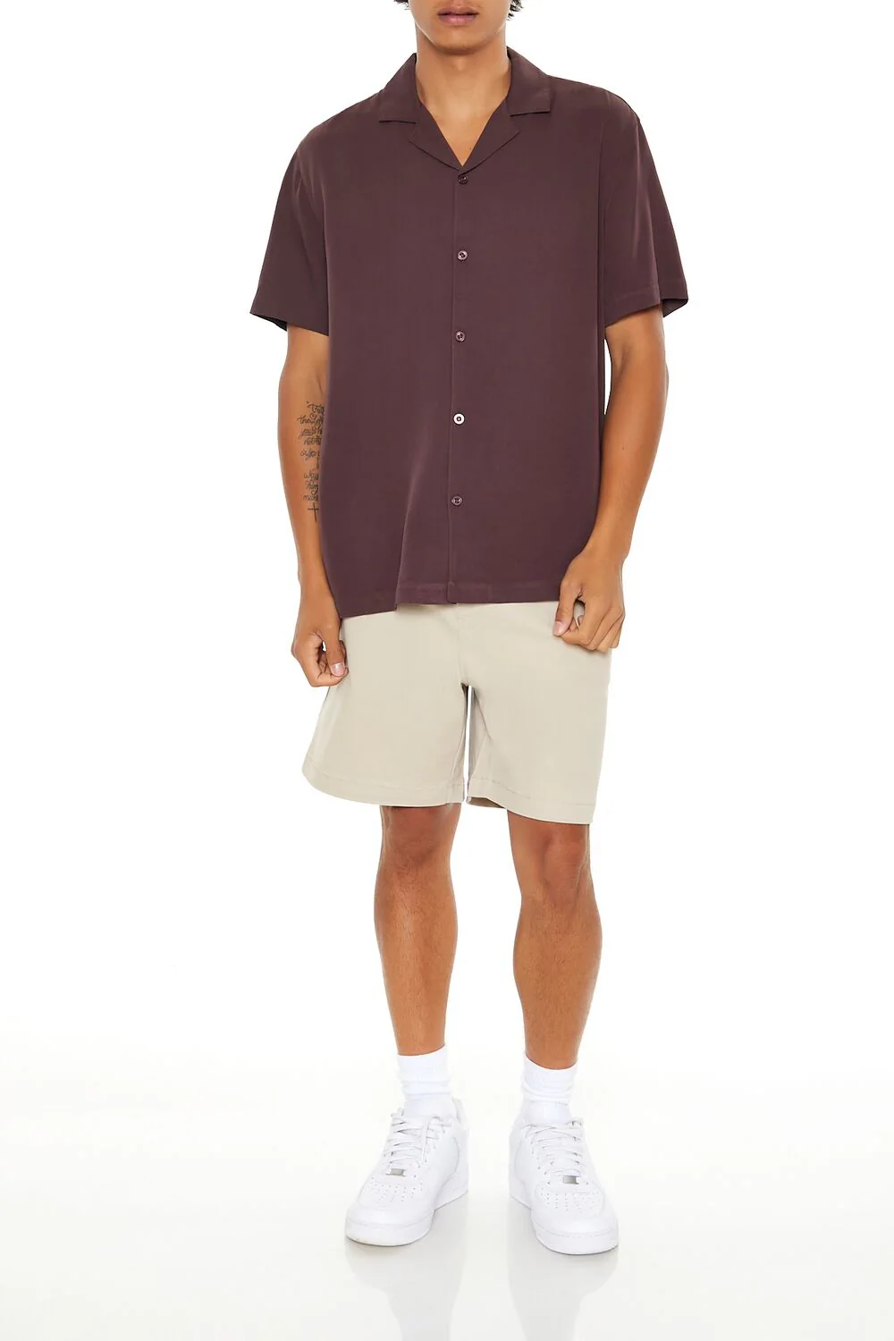 Cuban Collar Short-Sleeve Shirt - Image 2