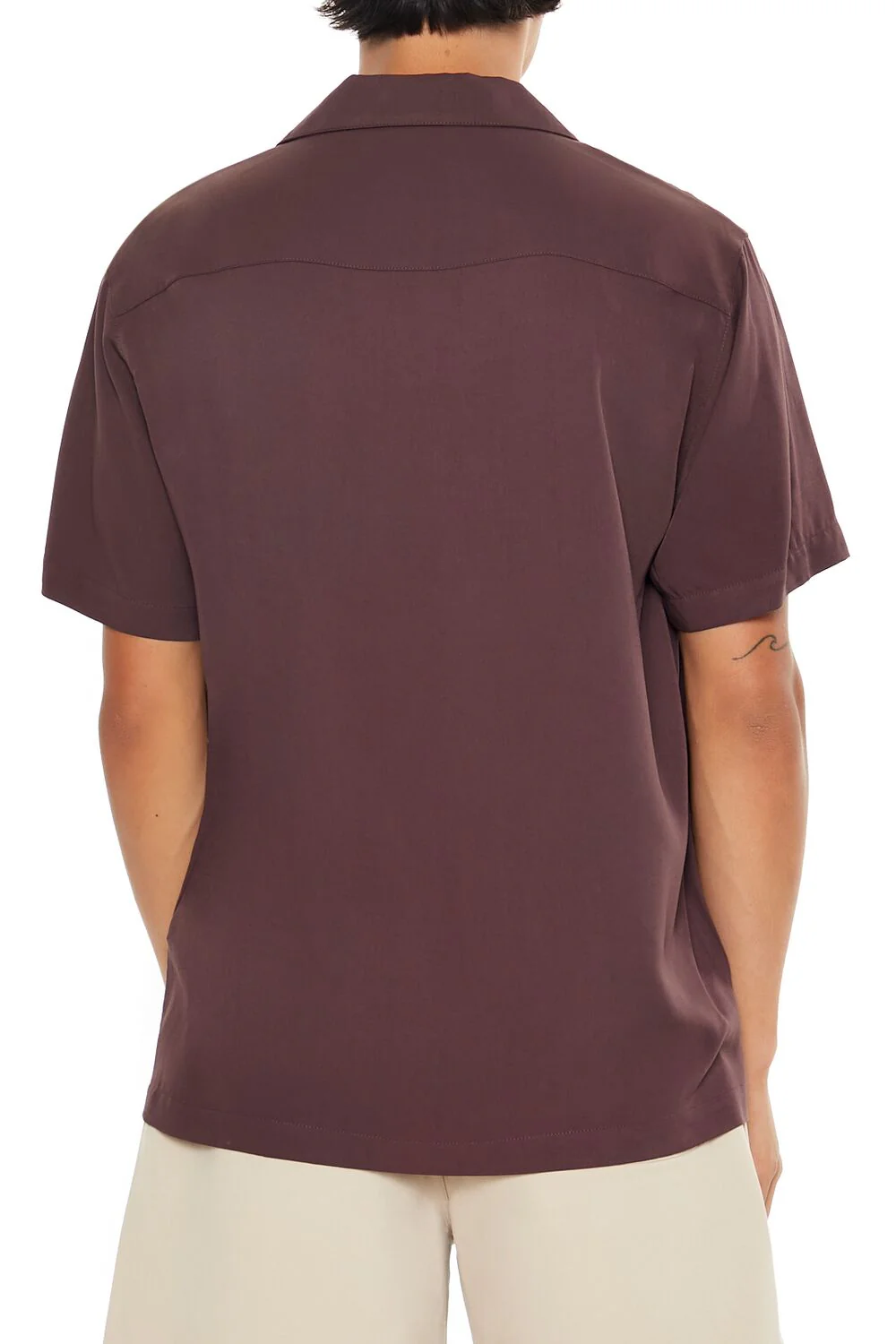 Cuban Collar Short-Sleeve Shirt - Image 4