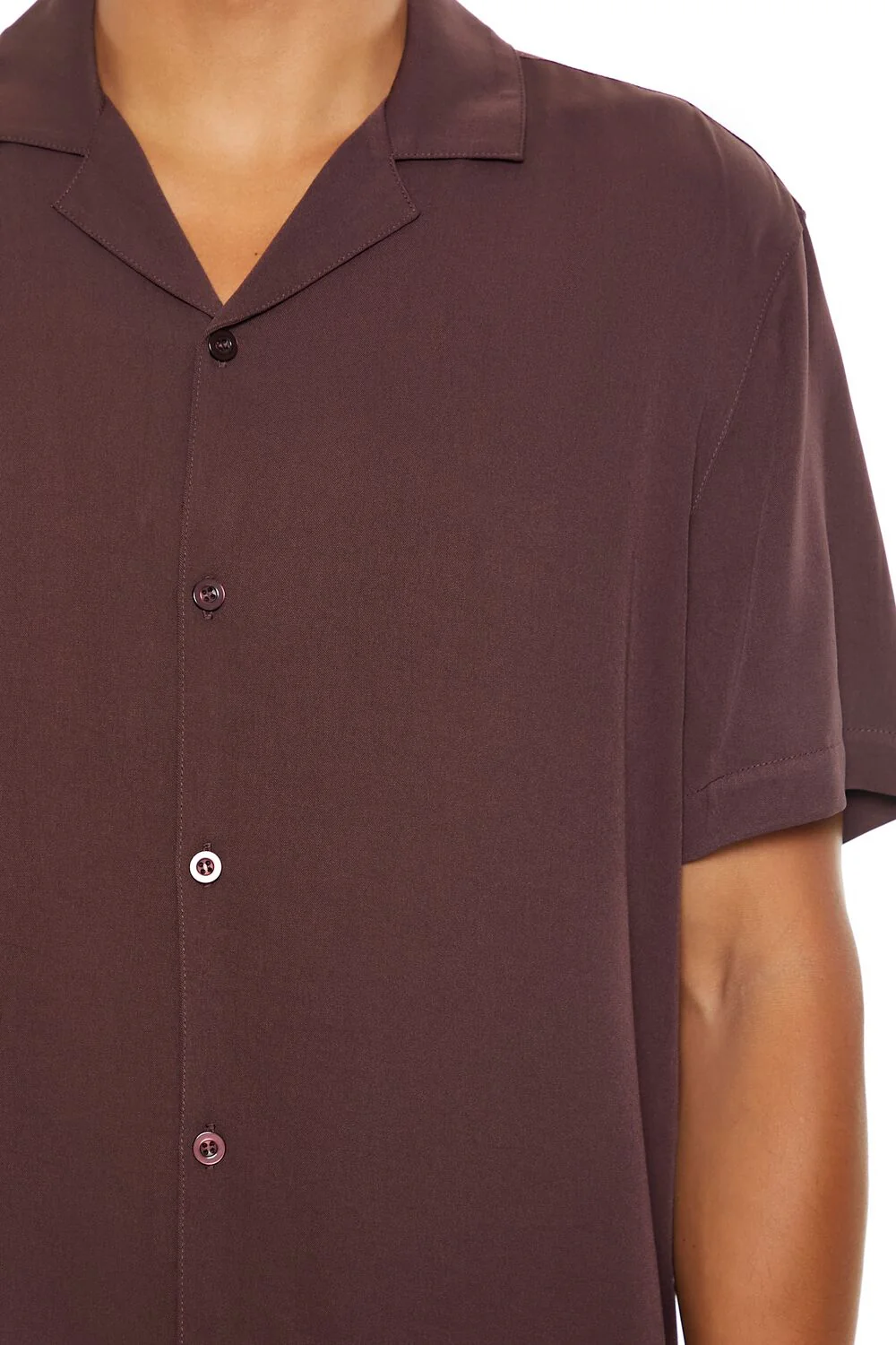 Cuban Collar Short-Sleeve Shirt - Image 5