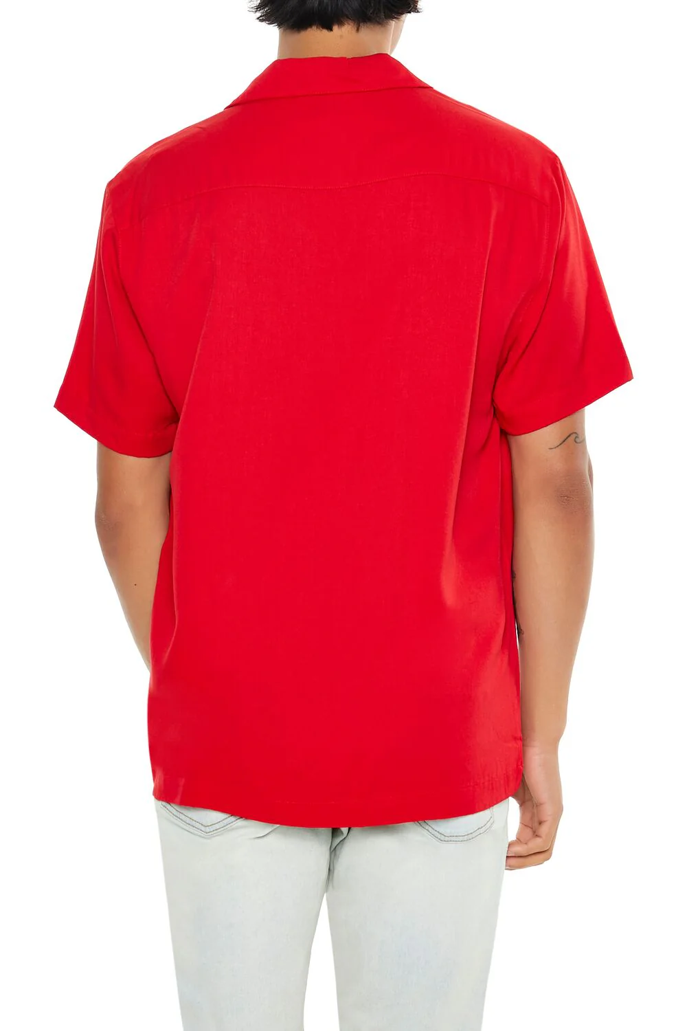 Cuban Collar Short-Sleeve Shirt - Image 9