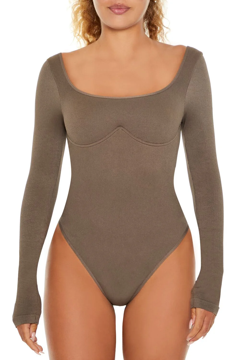 Seamless Cutout Lingerie Bodysuit - Image 2