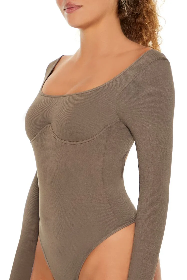 Seamless Cutout Lingerie Bodysuit - Image 3