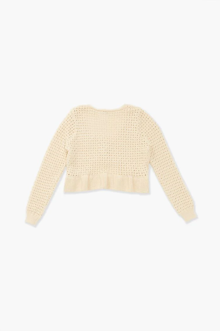 Girls Shrug Cardigan Sweater (Kids) - Image 2