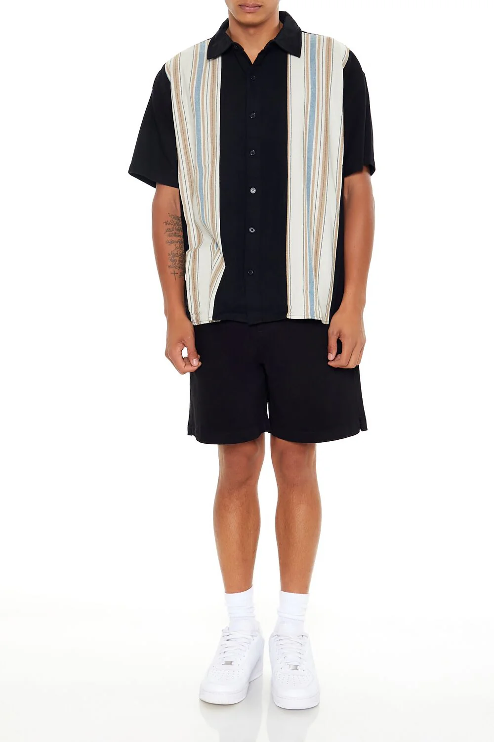 Striped Cotton Shirt - Image 2