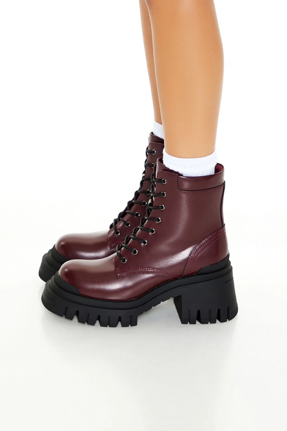 Lug-Sole Combat Boots - Image 2