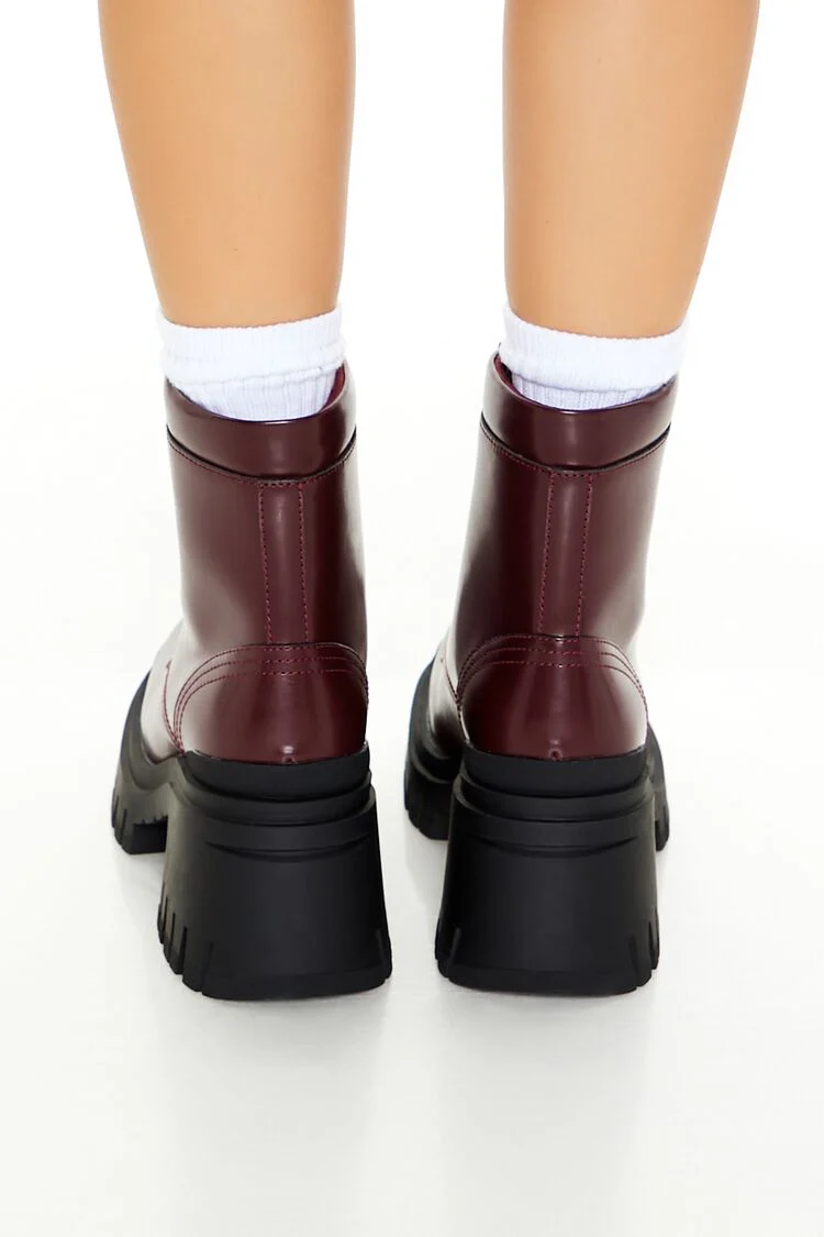 Lug-Sole Combat Boots - Image 3