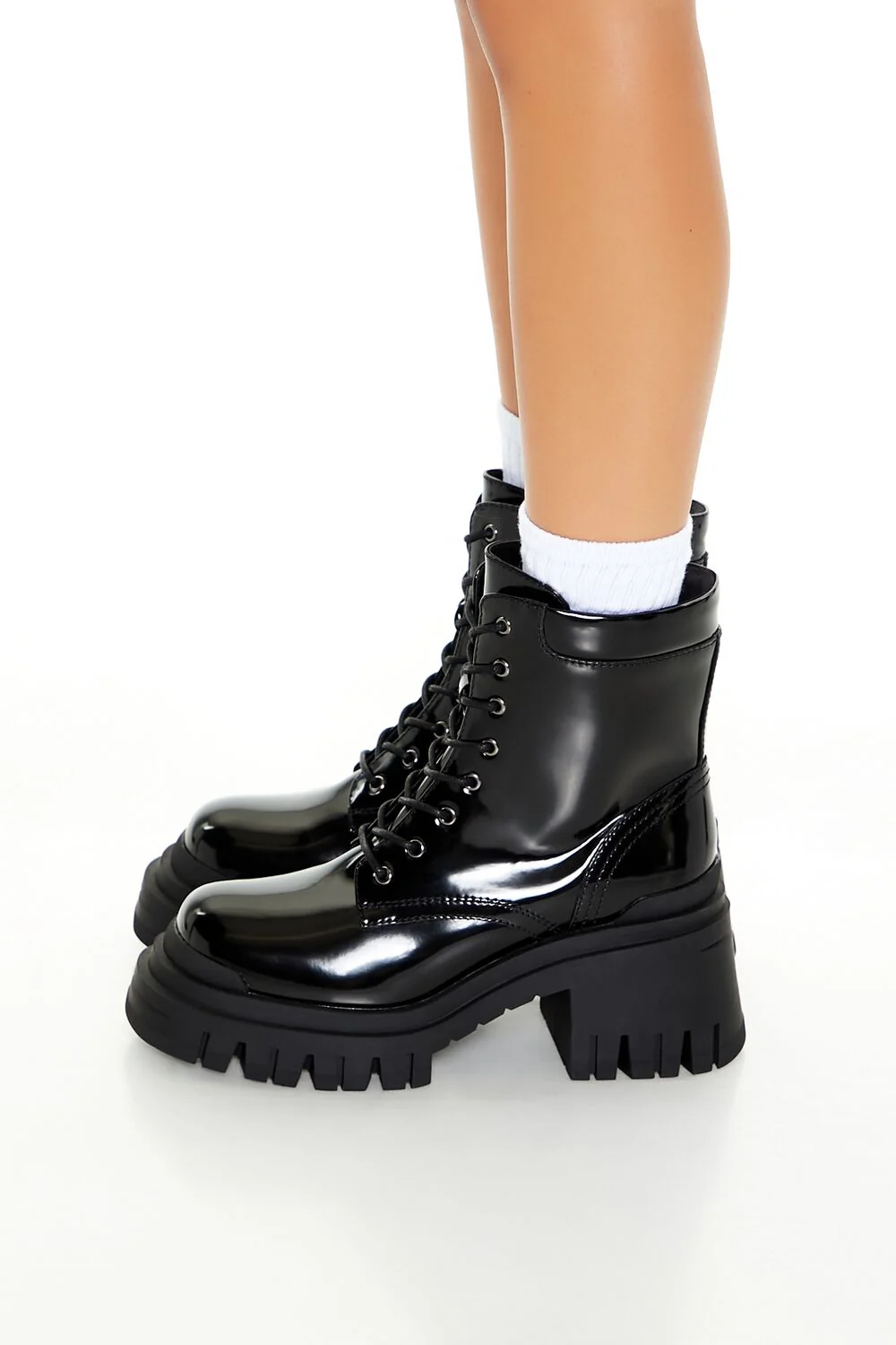 Lug-Sole Combat Boots (Wide) - Image 2
