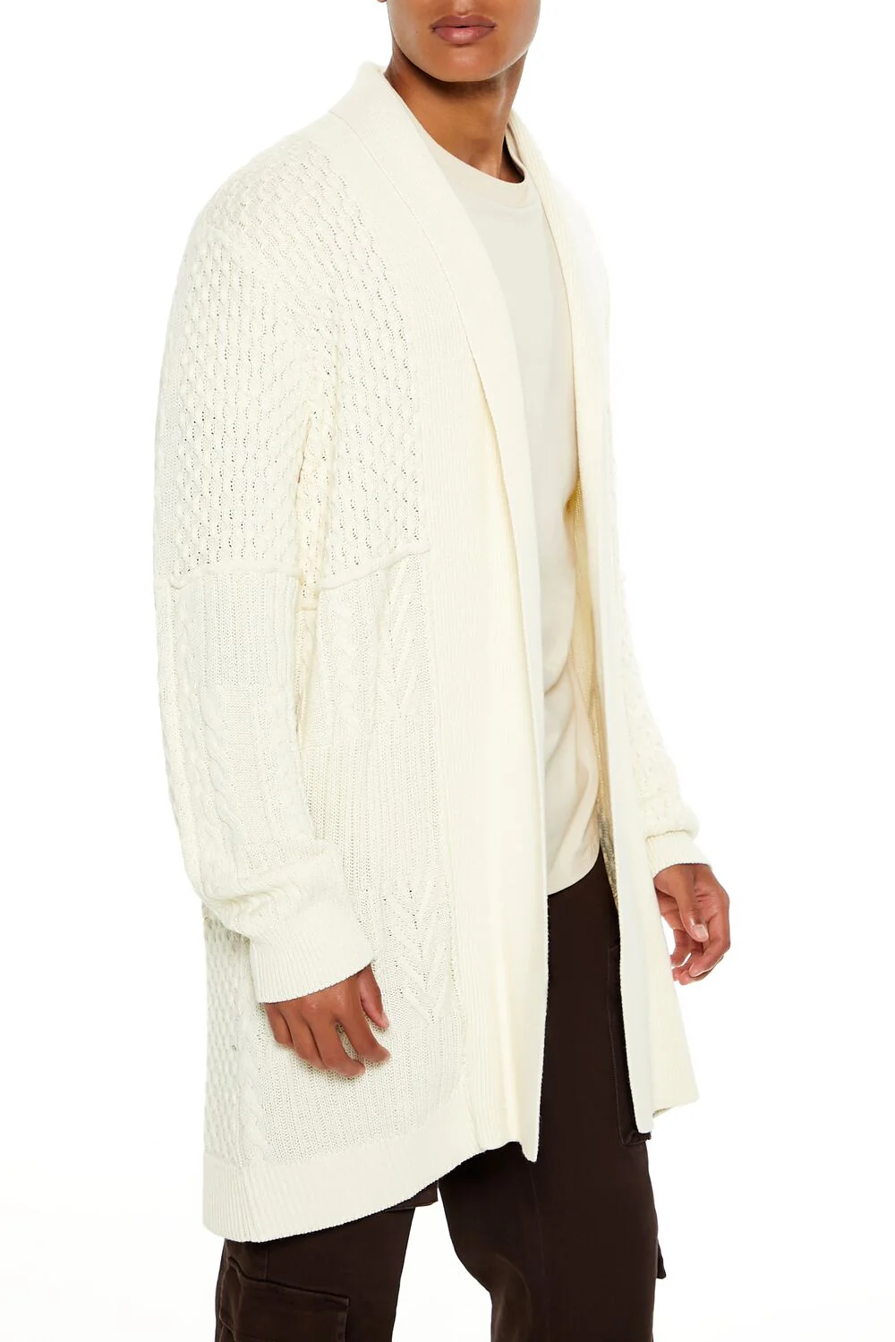 Fisherman Cardigan Sweater - Image 4