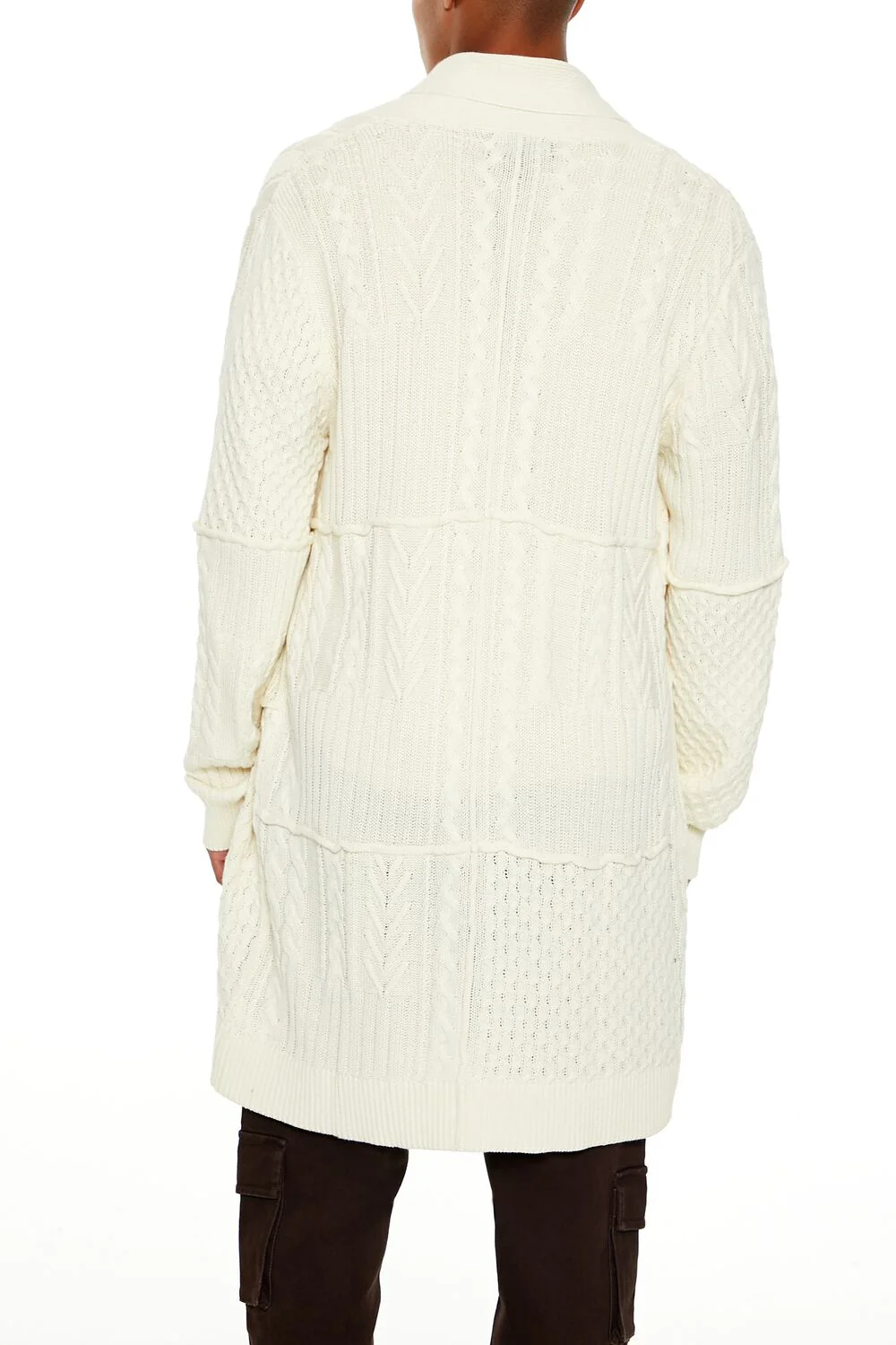Fisherman Cardigan Sweater - Image 5