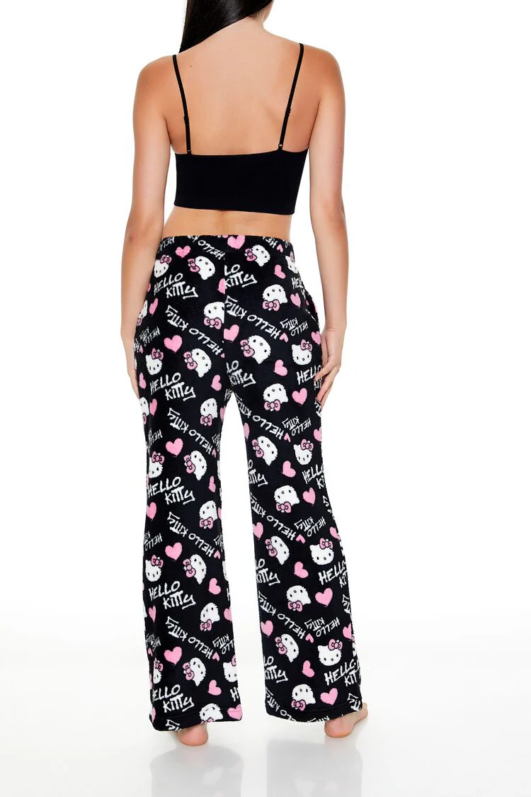 Fleece Hello Kitty Pajama Pants - Image 4