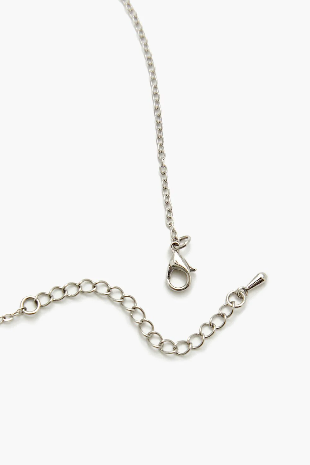 Faux Gem Cross Pendant Necklace - Image 6