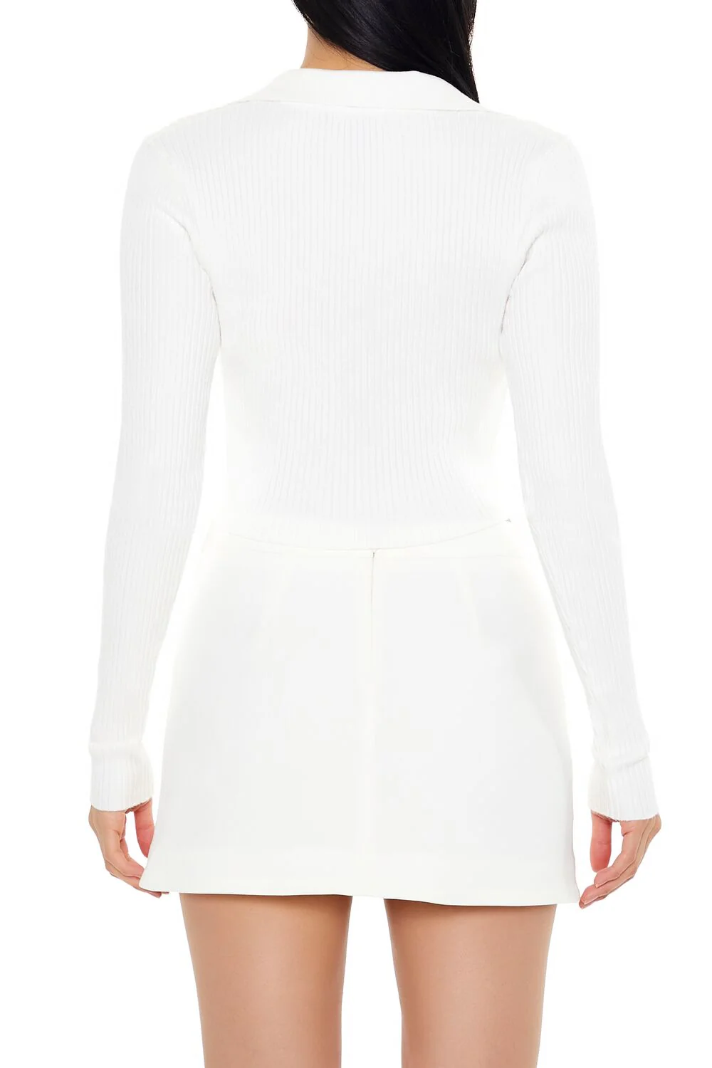 Ribbed Sweater-Knit Crop Top - Image 5