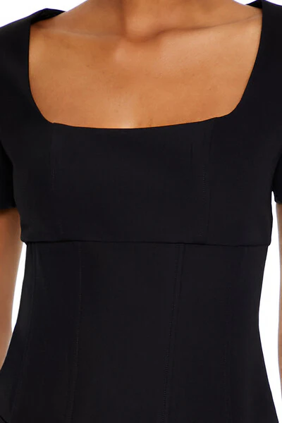 Square-Neck Crop Top - Image 3