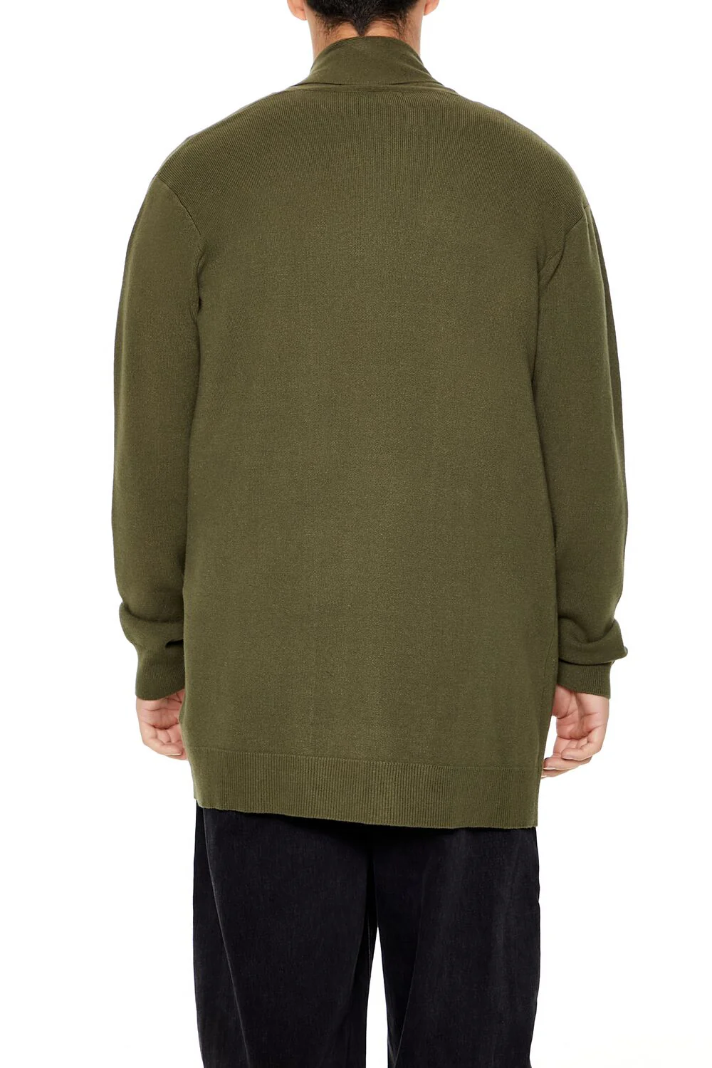 Open-Front Cardigan Sweater - Image 10