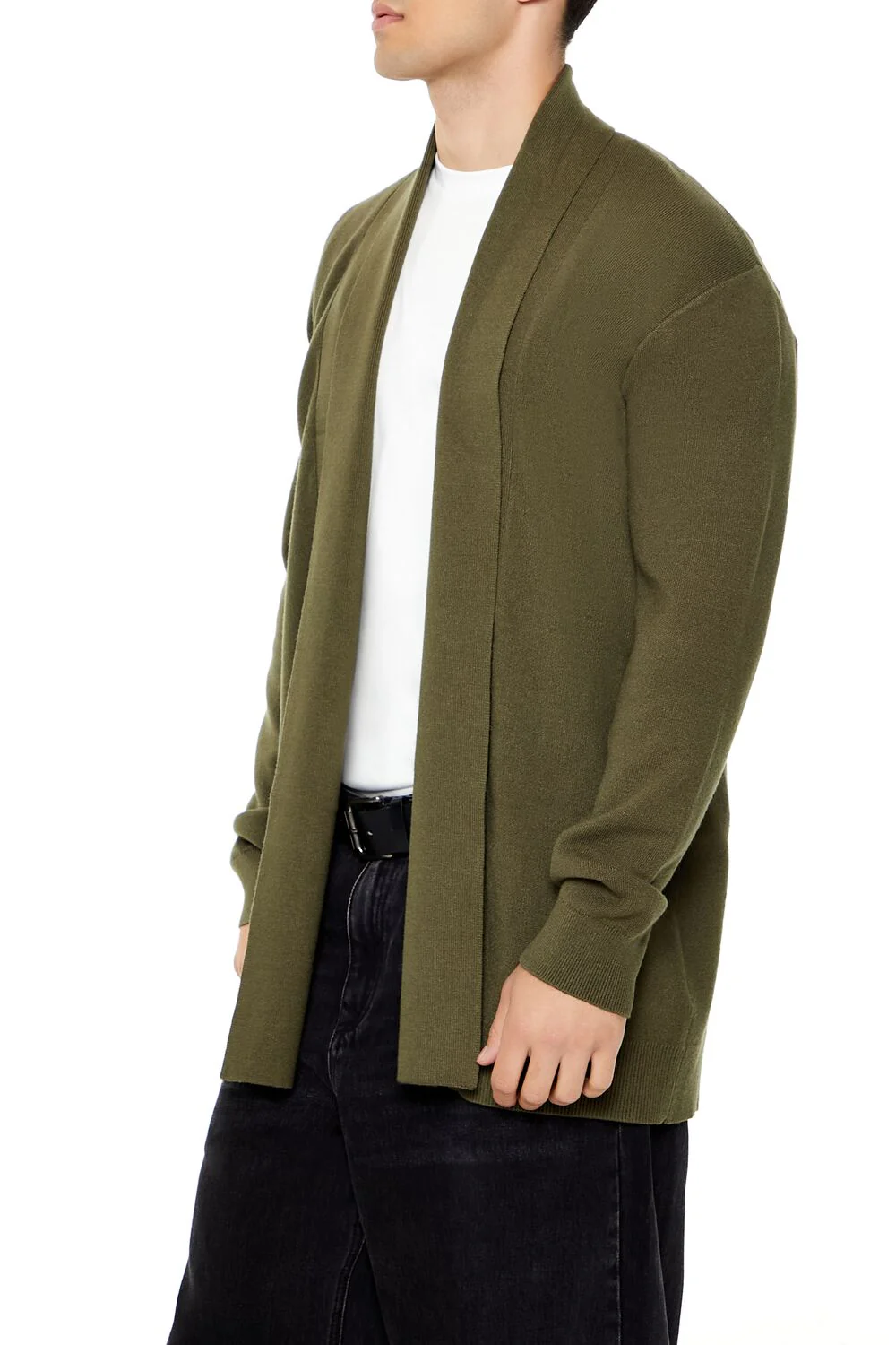 Open-Front Cardigan Sweater - Image 9
